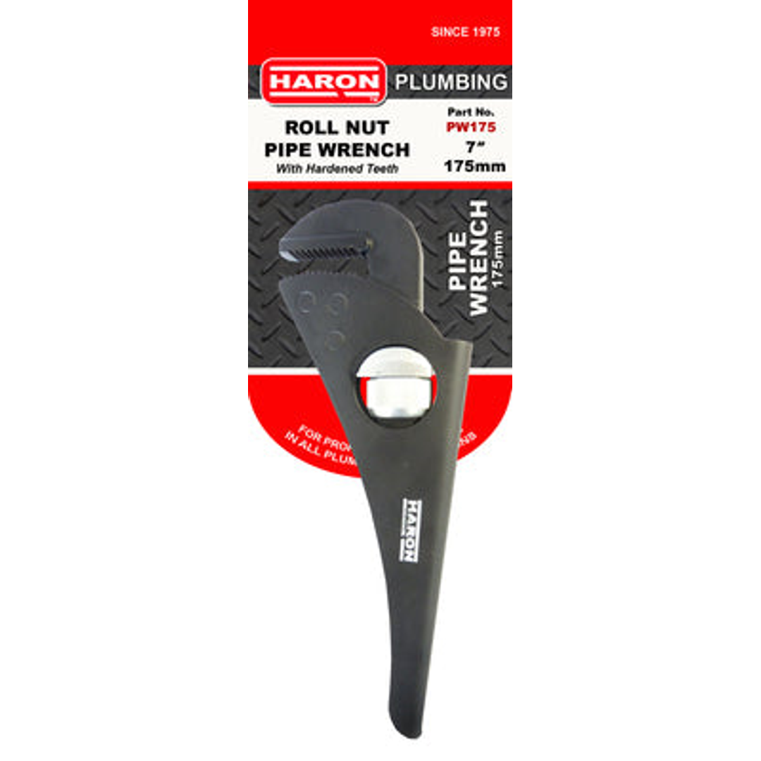 Haron 175mm Roll Nut Pipe Wrench Pw175