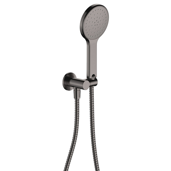Fienza Kaya Hand Shower Round Plate Gun Metal