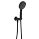 Fienza Empire Slim Hand Shower Round Plate Matte Black