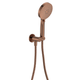 Fienza Empire Slim Hand Shower Round Plate Brushed Copper