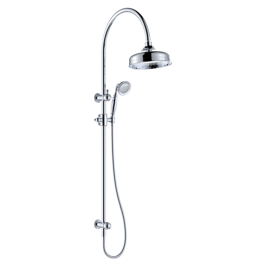 Fienza Lillian M/Funct Twin Shower Rail - Chrome