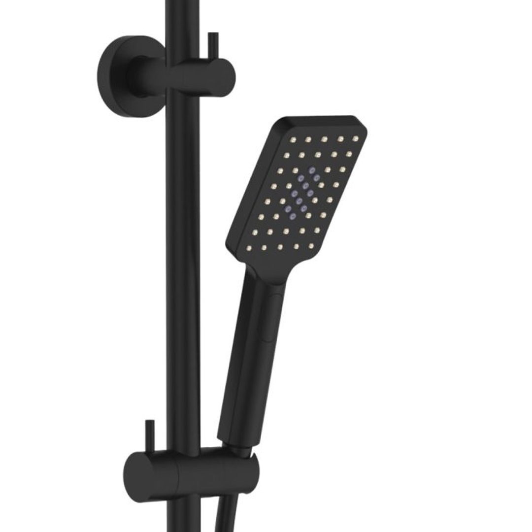 Fienza Tono Twin Shower Matte Black