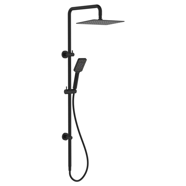 Fienza Tono Twin Shower Matte Black