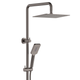 FIENZA TONO TWIN SHOWER GUN METAL