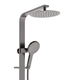 Fienza Kaya Deluxe Twin Shower Sus304 Gun Metal
