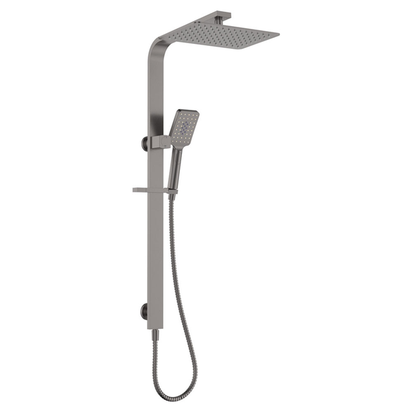 Fienza Tono Deluxe Twin Shower Sus304 Gun Metal