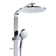 Fienza Empire Slim Deluxe Twin Shower Sus304 Chrome