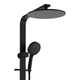 Fienza Empire Slim Deluxe Twin Shower Sus304 Matte Black