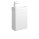 Fienza Edge 450 Ensuite Wall-Hung Vanity, No Overflow, Satin White