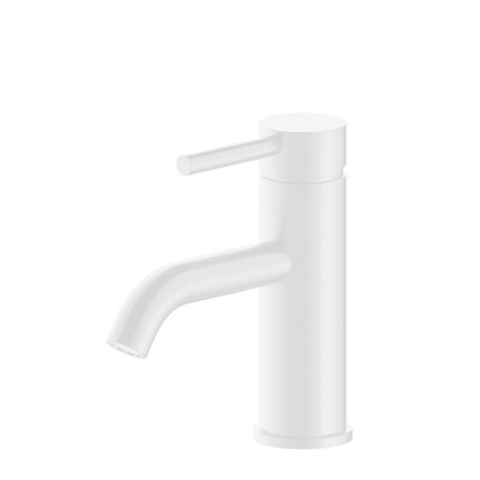 Streamline Axus Pin Lever Basin Mixer White