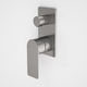 Caroma Urbane II Bath/Shower Mixer With Diverter Rectangle Gunmetal
