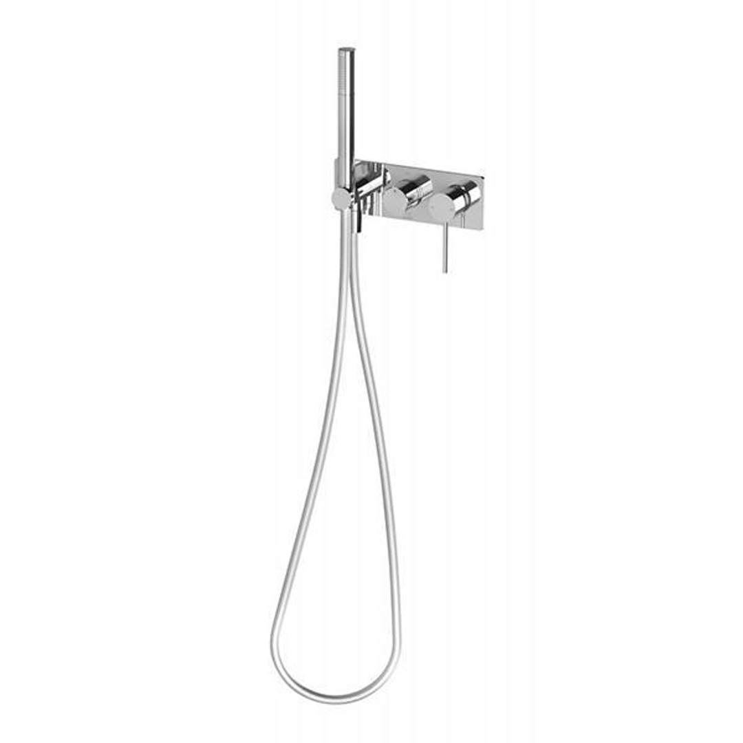 Phoenix Vivid Slimline Wall Shower System - Chrome