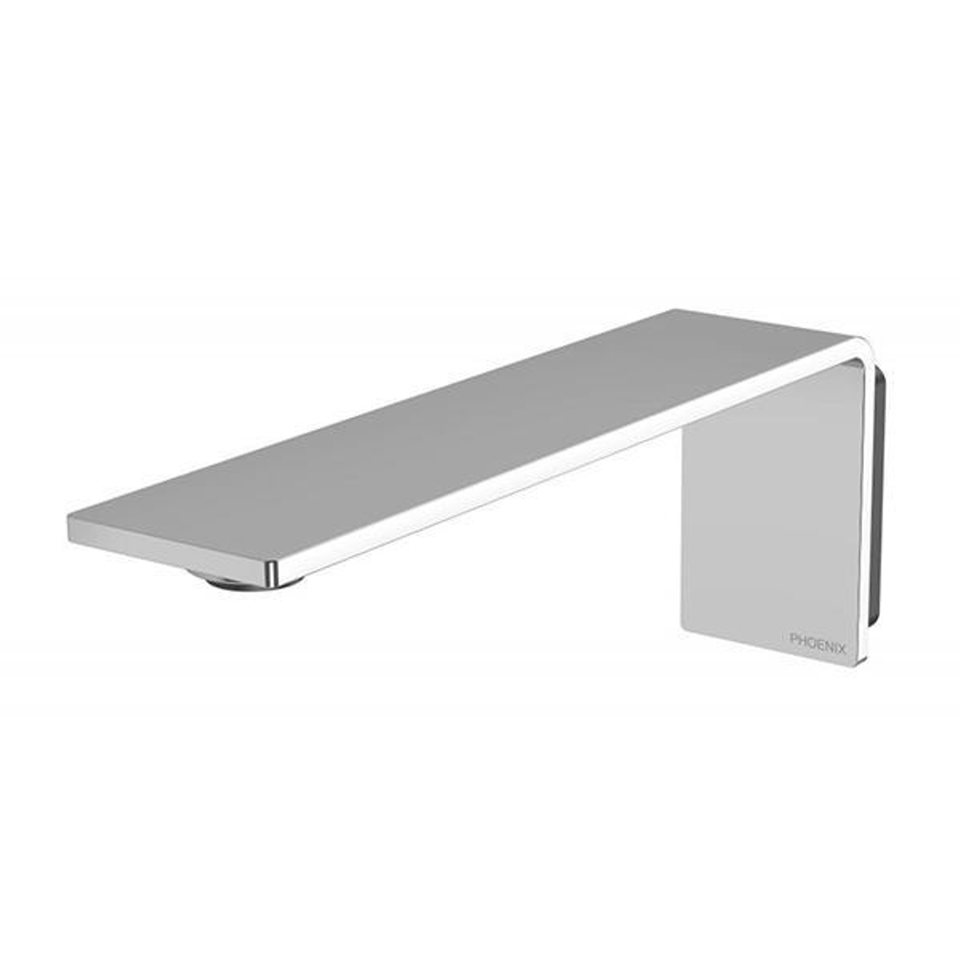 Phoenix Axia Wall Basin/Bath Outlet 200mm - Chrome