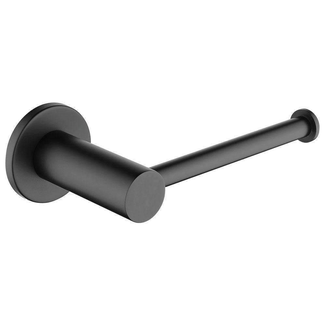 Fienza Hustle Toilet Roll Holder Matte Black 82503