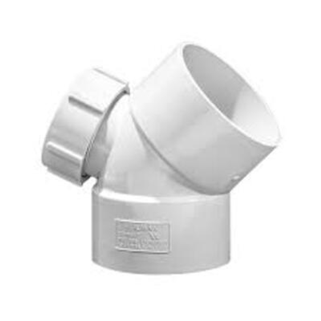 DWV IO BEND 65MM 45DEG