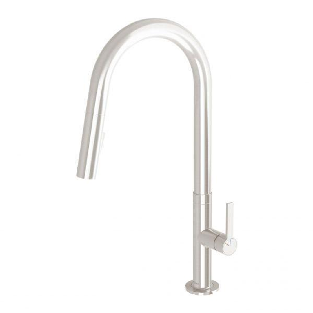 Phoenix Lexi Mkii Pull Out Sink Mixer Brushed Nickel