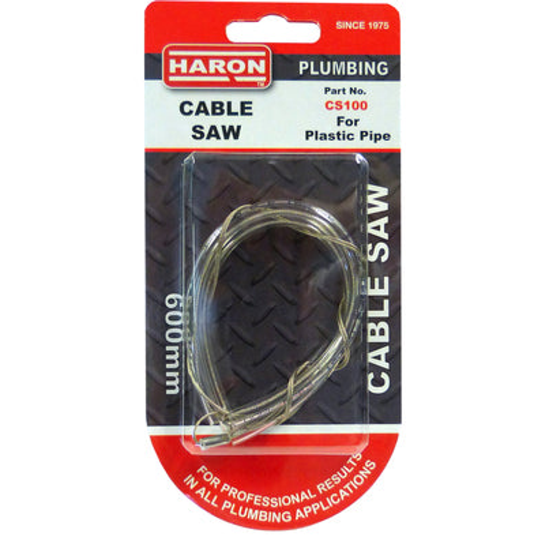 Haron 25' Cable Saw For Plastic Pipe Cs100
