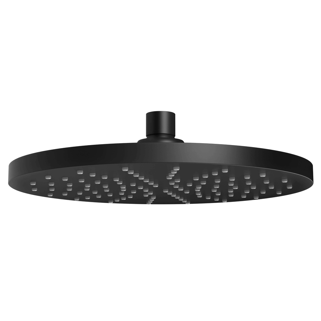 Phoenix Vivid Shower Rose Only 230mm Rnd Matt Black