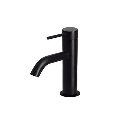 Meir Piccola Basin Mixer Tap Matte Black Mb03Xs