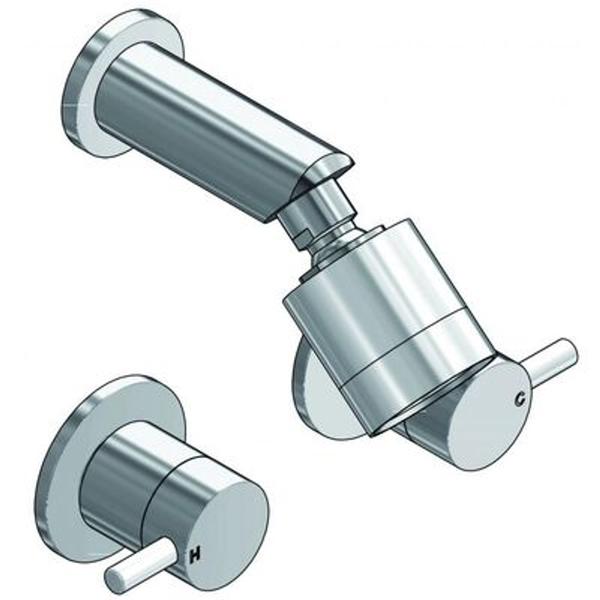 Ram Park Pin Lever Sileno Shower Set Chrome