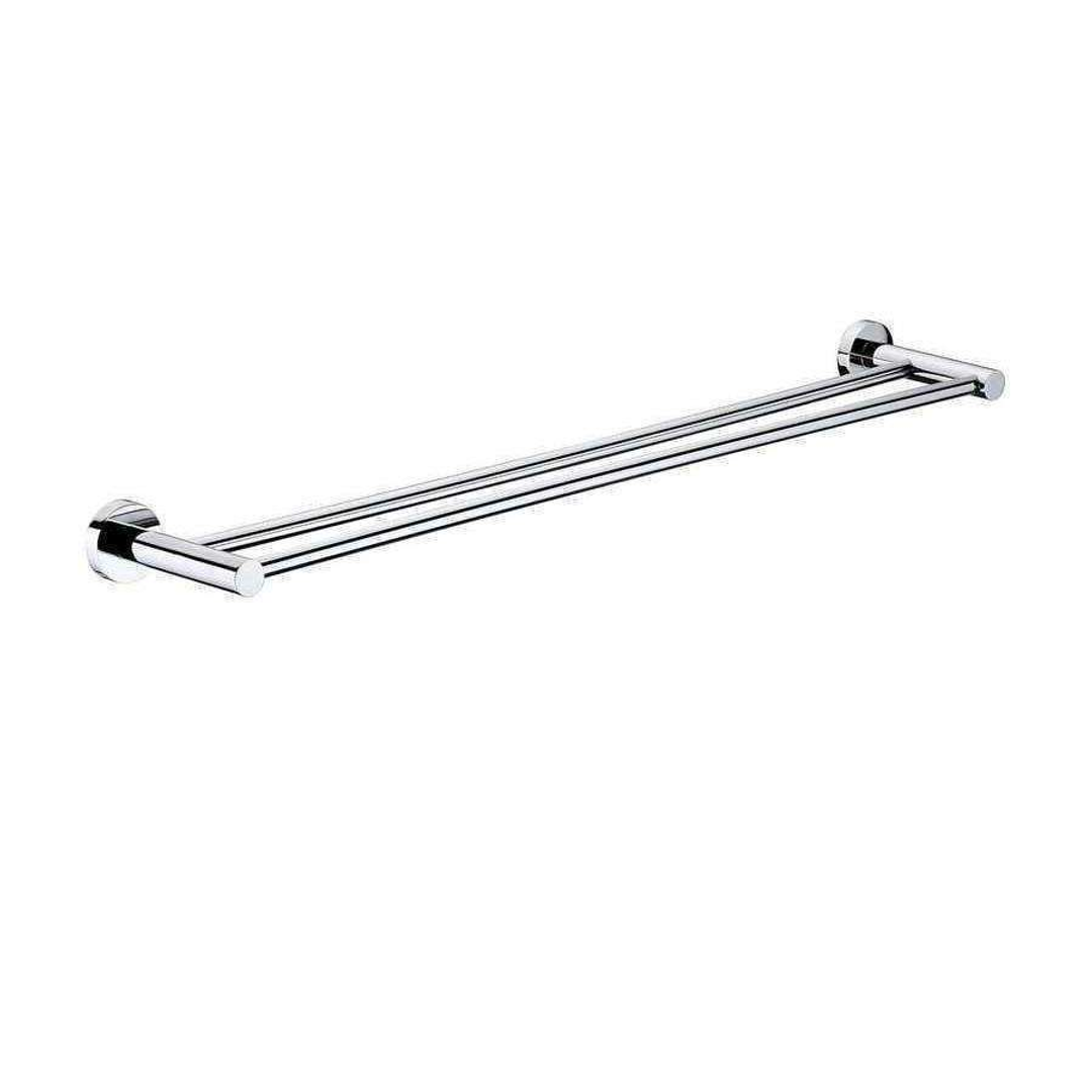 Aspire Unity Round Double Towel Rail 800mm Chrome **23802**