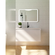 Belbagno Prado 1200mm Wall Hung Vanity Gloss White 1200 X 480 X 450