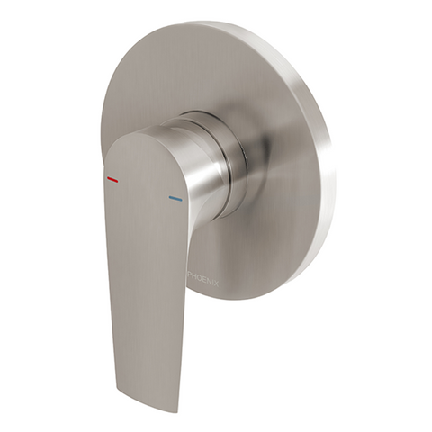 Phoenix Arlo Shower/Wall Mixer Brushed Nickel