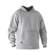 Bisley Work Fleece Hoodie Grey Marle