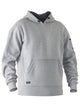 Bisley Work Fleece Hoodie Grey Marle
