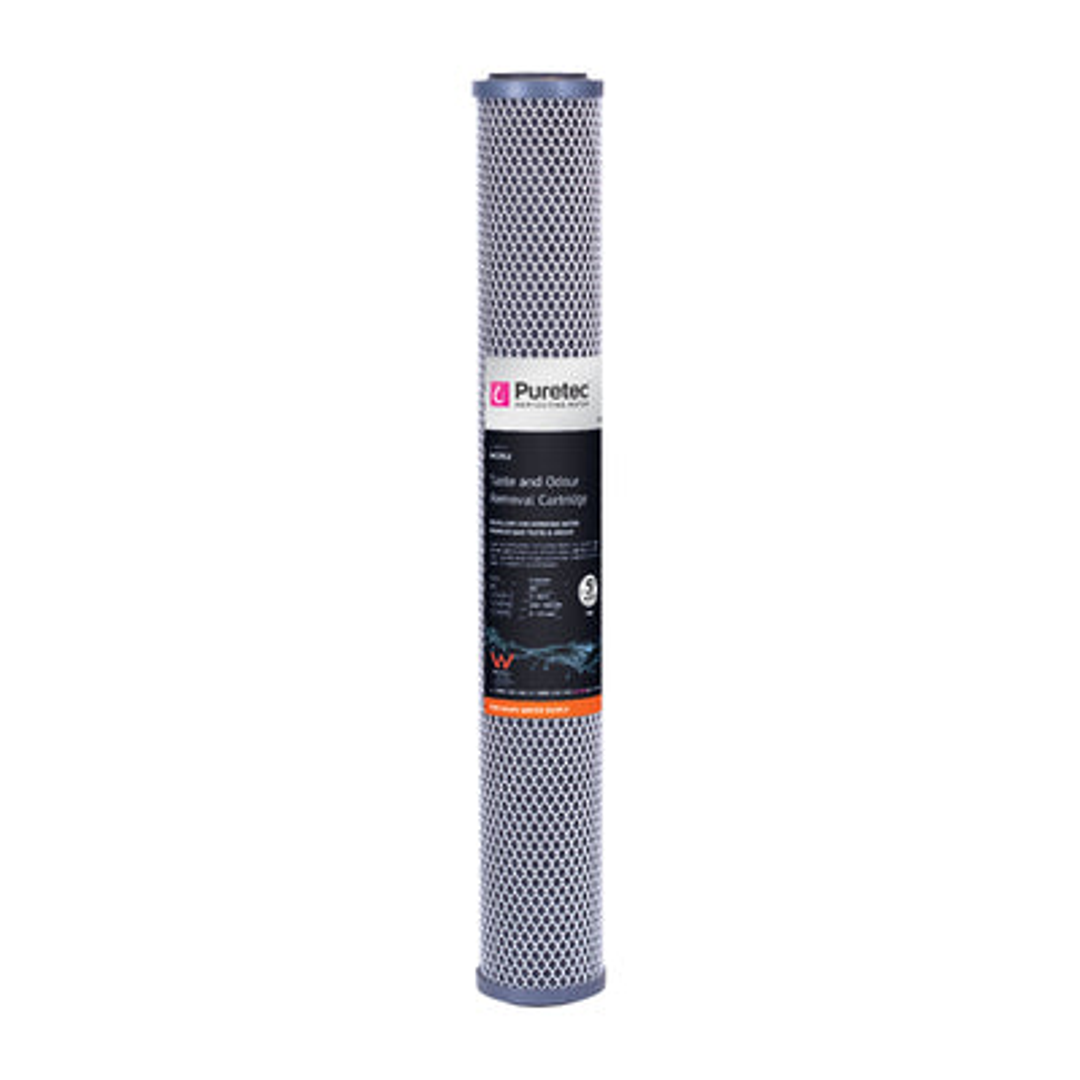 Puretec Moulded Carbon Cartridge 20' 5Um Mc052