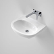 Caroma Integra 500 Wall Basin White 1 Tap Hole 648210W