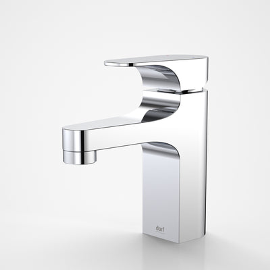 Dorf Viridian Basin Mixer  Chrome