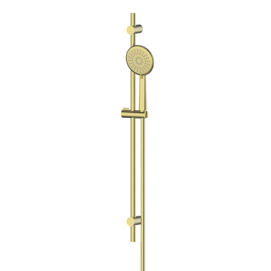 Greens Rocco Rail Shower Brushed Brass
