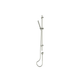 Greens Rocco Pin Rail Shower Pvd Brushed Nickel