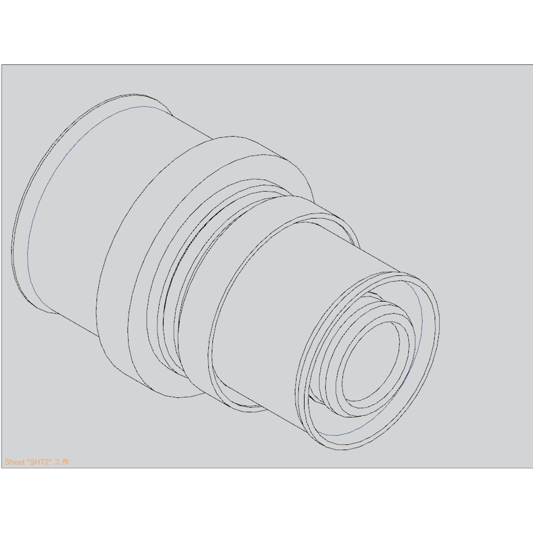 Unipex No.1R Reducing Coupling Dn20X16