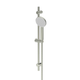 Greens Glide Rainboost Adjustable Rail Shower Pvd Brushed Nickel