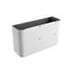 Aulic Curva Floorstanding Curve Cabinet 1480X450X850mm