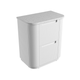 Aulic Curva Floorstanding Cabinet 750mm Snow Flat Stone Top