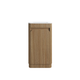Aulic Mini Hartelle Fluted Floor Standing 470Mm Harvest Oak Cabinet