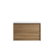 Aulic Venetta Framed Harvest Oak Wall Hung 900Mm Cabinet 900 With Crystal Ceramic Top