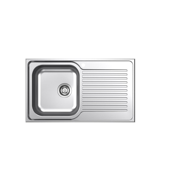 Clark Punch Single End Bowl 1 Tap Hole Lh Bowl Sink Pu1203.1L