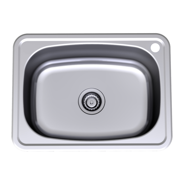 Clark Flushline Tub Only 45Ltr No Bypass 1 Tap Hole Rh 8500.1R