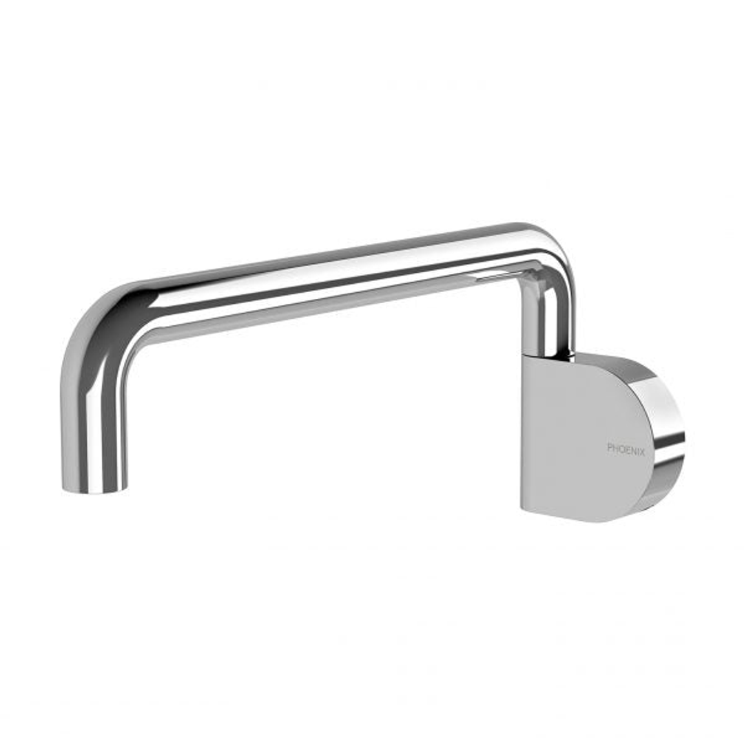 Phoenix Designer Swivel Bath Outlet 230mm Round - Chrome