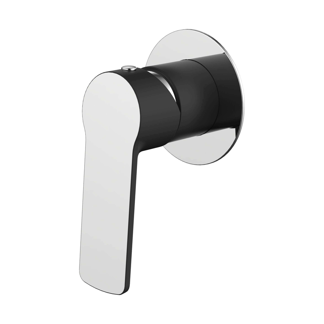 Millennium Akemi Shower Mixer Black & Chrome