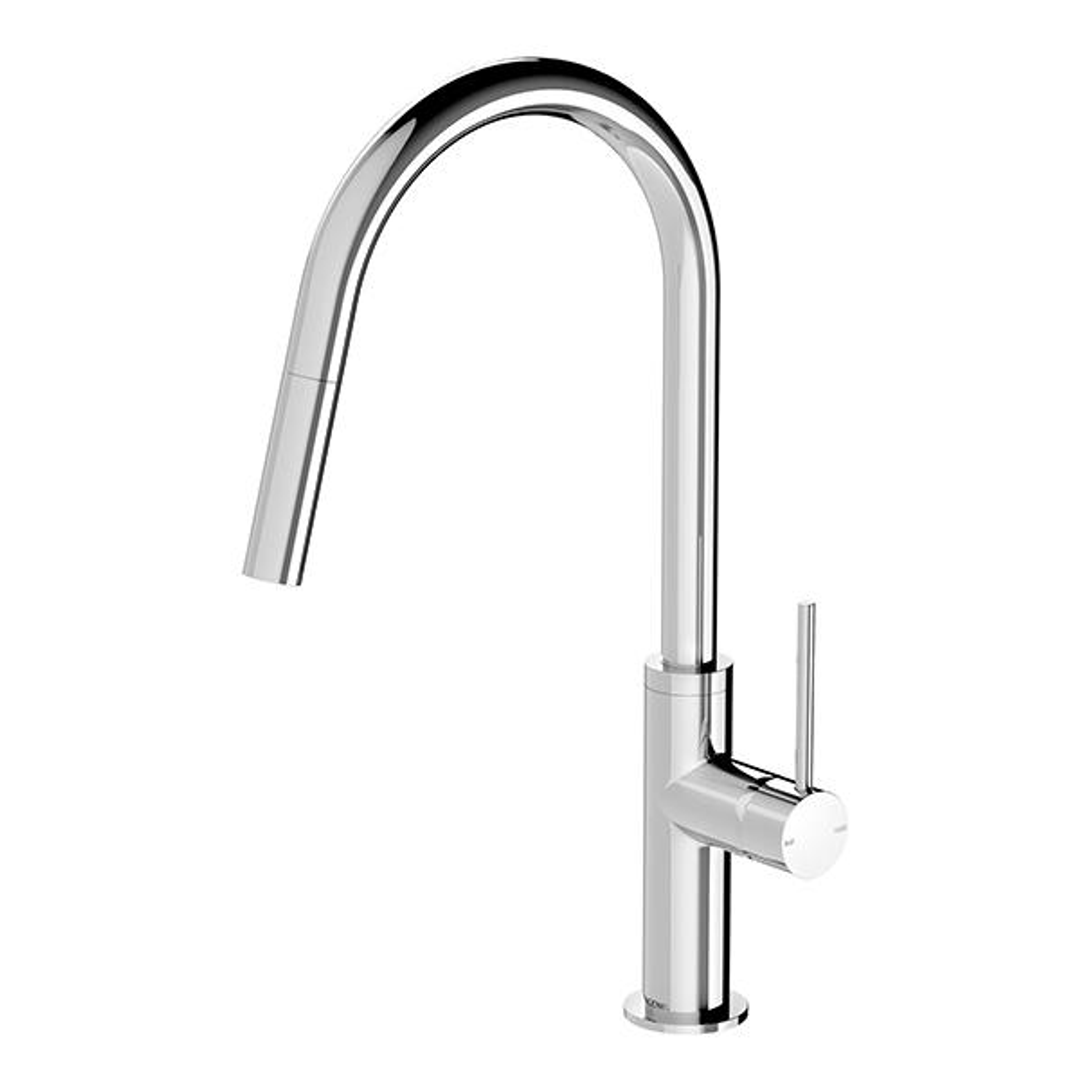 Phoenix Vivid Slimline Pull Out Sink Mixer - Chrome