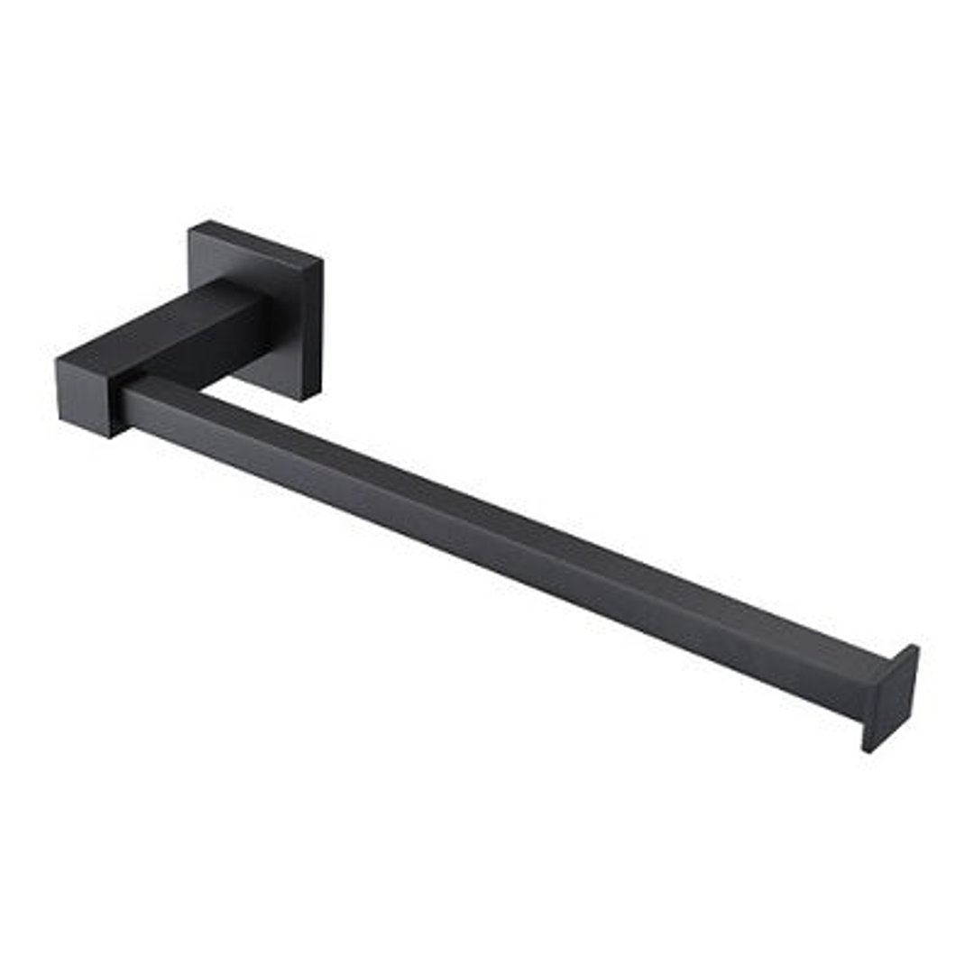 Aussie Life Square Towel Bar Matte Black Ch-6060-1