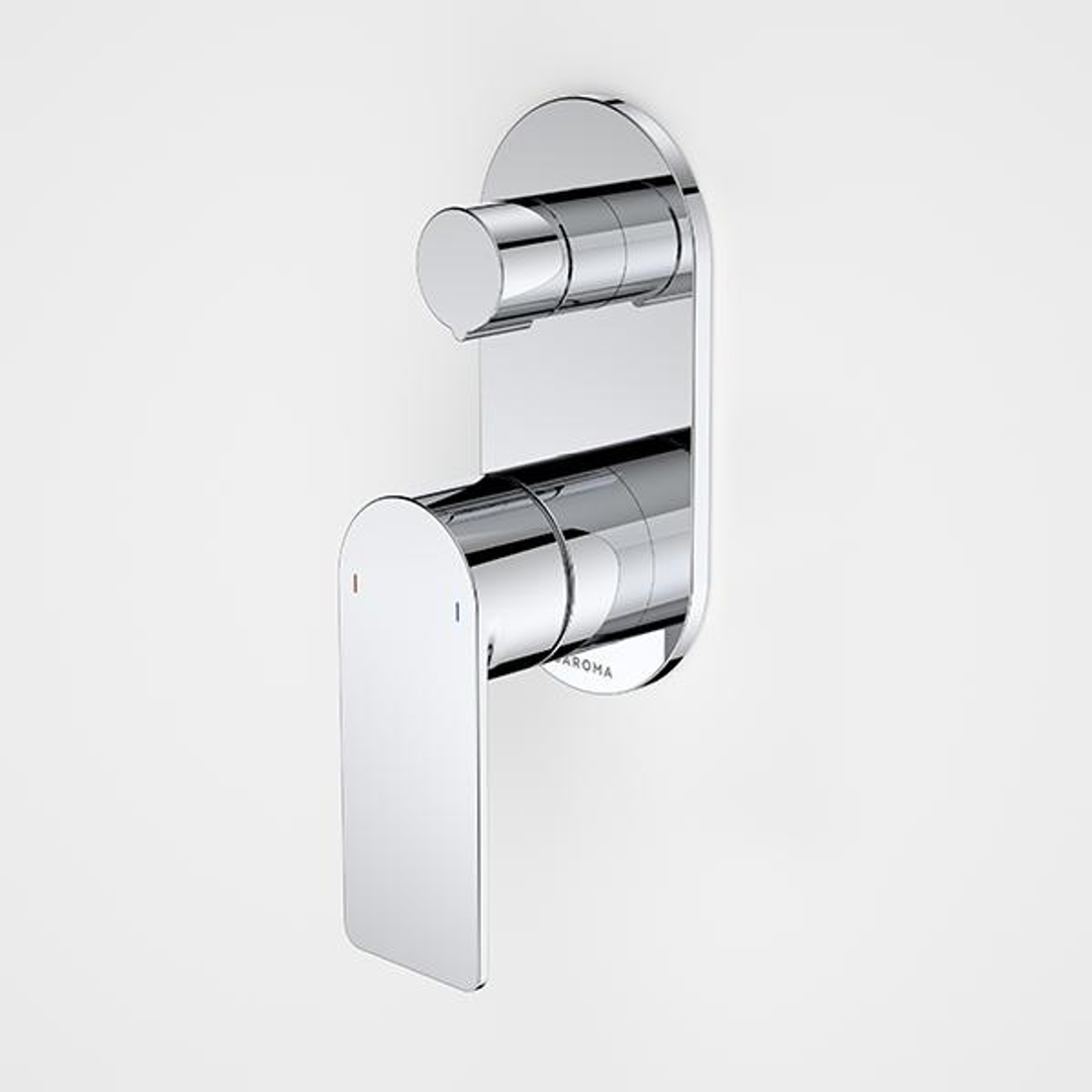 Caroma Urbane II Bath/Shower Mixer With Diverter Round Chrome