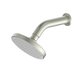 Greens Glide Rainboost Small Shower Rose With Arm Brushed Nickel
