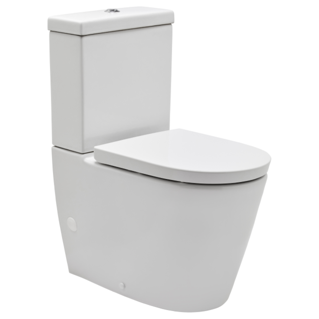 Johnson Suisse Venezia Ambulant Rimless Flush To Wall Toilet Suite