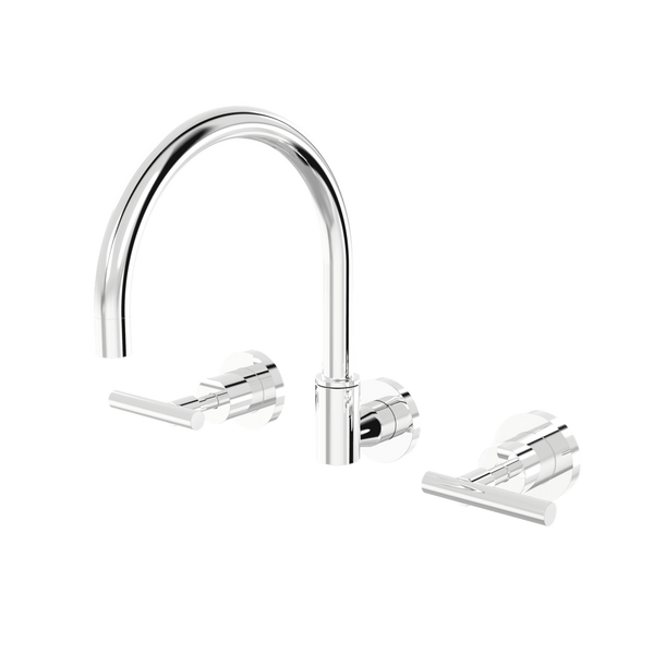 Par Portsea Lever Wall Sink Set Chrome (B29.052.3.01)
